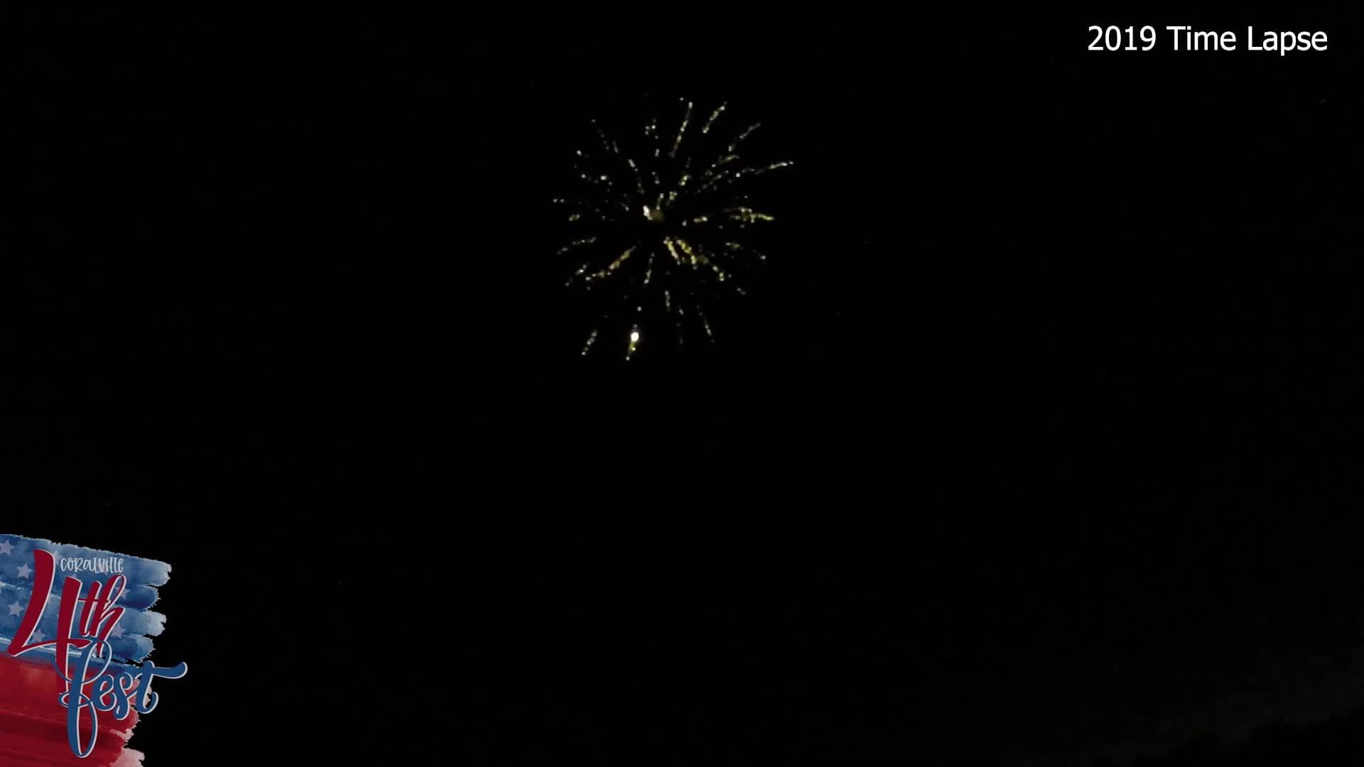 Navigate to 4thFest 2019 Fireworks Time Lapse